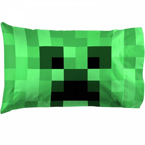 Minecraft lone creeper pillow - creeper,